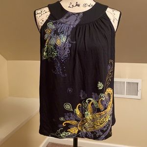 Express beaded tank top